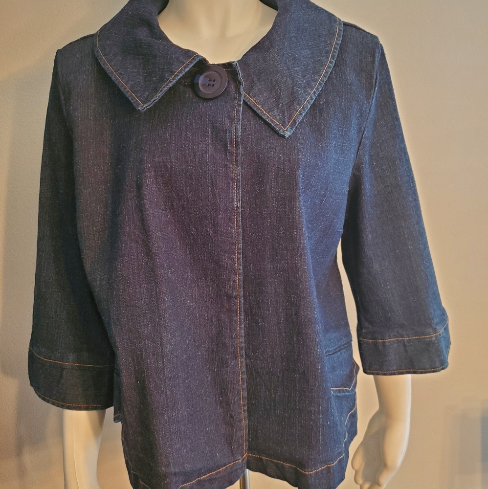 Maternity Swing Denim Jacket